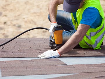 Residential roofing contractor.